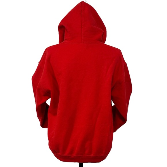 Unisex Edinburgh Scotland Red Hoodie - Size M - Picture 3 of 6
